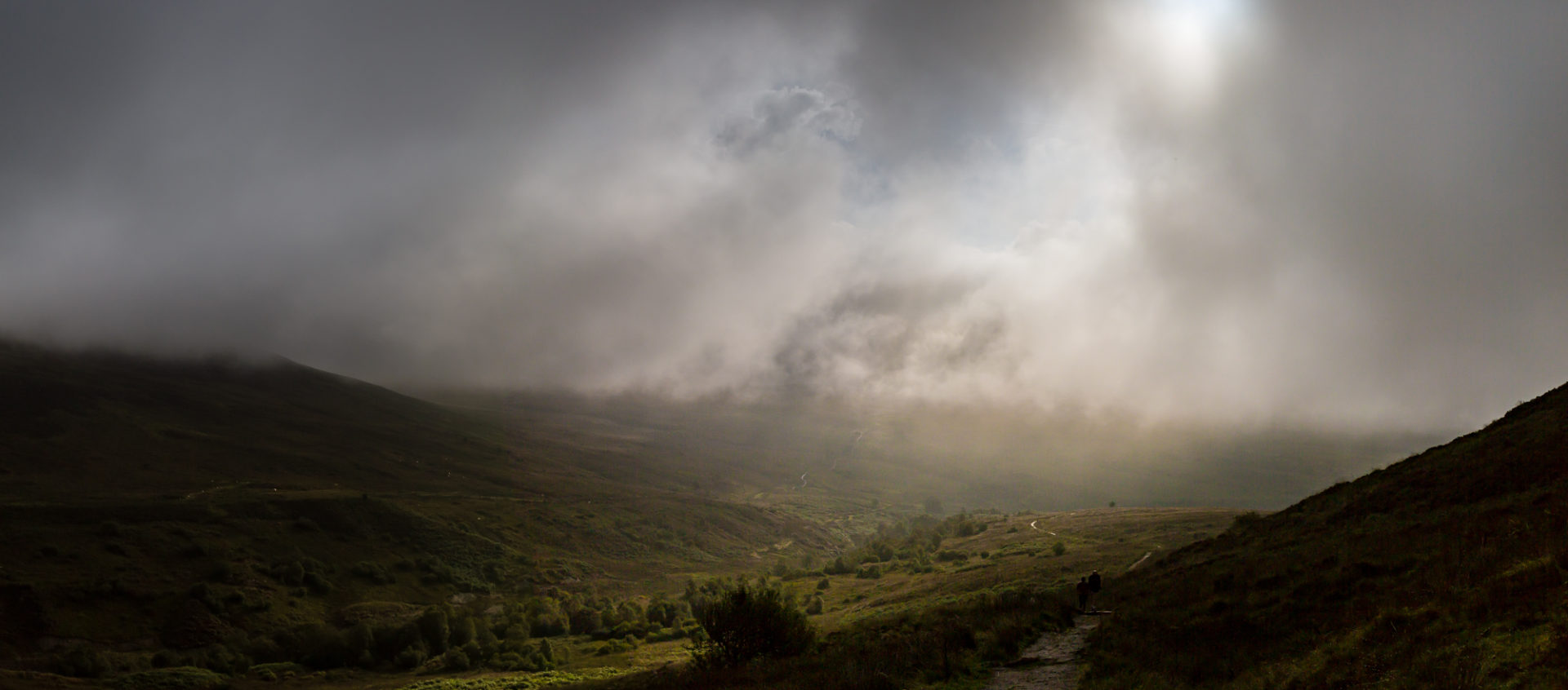 Morgendliche Aussicht vom Conic Hill