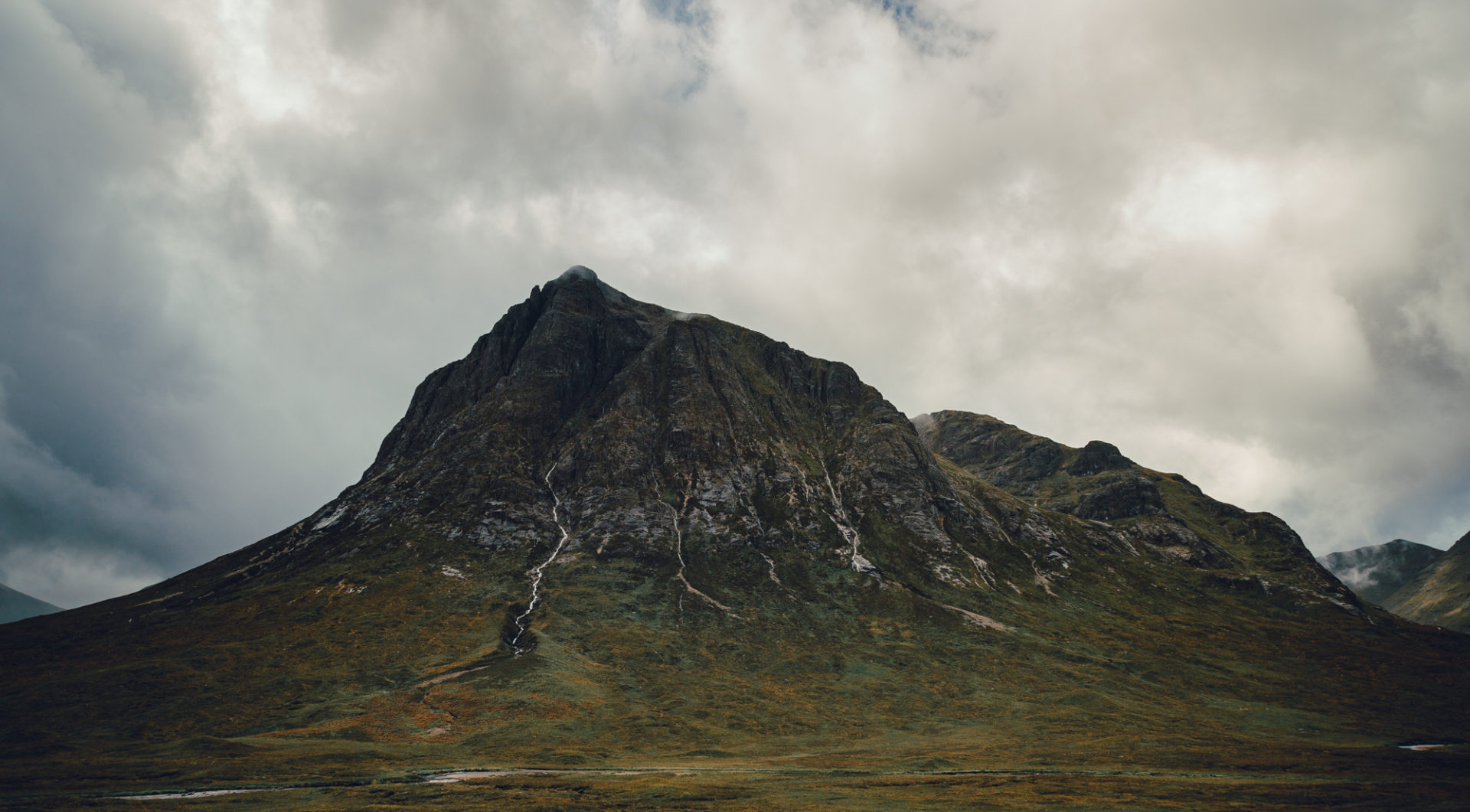 Stob Dearg der höchste Munro des Buachaille Etive Mòr.